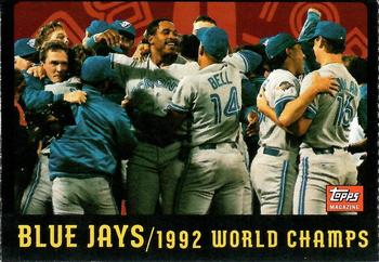 1993 Topps Magazine #TM 99 Toronto Blue Jays Front