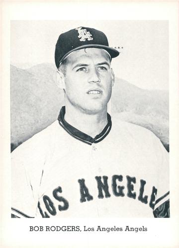 1965 Jay Publishing Los Angeles Angels #NNO Bob Rodgers Front