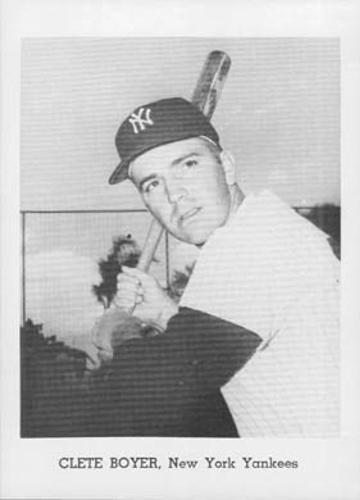 1965 Jay Publishing New York Yankees #NNO Clete Boyer Front