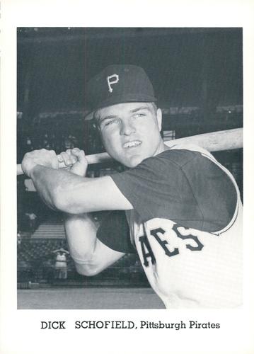 1965 Jay Publishing Pittsburgh Pirates #NNO Dick Schofield Front