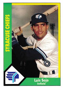 1990 CMC #344 Luis Sojo Front
