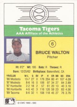 1990 CMC #583 Bruce Walton Back