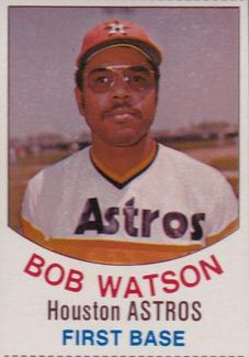 1977 Hostess Twinkies #39 Bob Watson Front