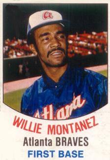 1977 Hostess Twinkies #19 Willie Montanez Front