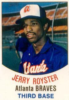 1977 Hostess Twinkies #38 Jerry Royster Front