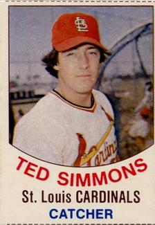 1977 Hostess Twinkies #61 Ted Simmons Front