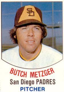 1977 Hostess Twinkies #99 Butch Metzger Front