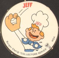 1977 Burger Chef Fun Meal Discs #NNO Sixto Lezcano Back