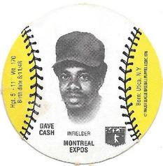 1977 Burger Chef Fun Meal Discs #NNO Dave Cash Front