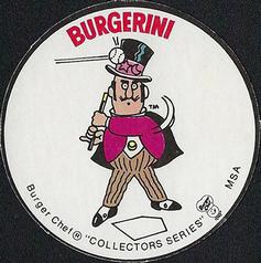 1977 Burger Chef Fun Meal Discs #NNO Greg Luzinski Back