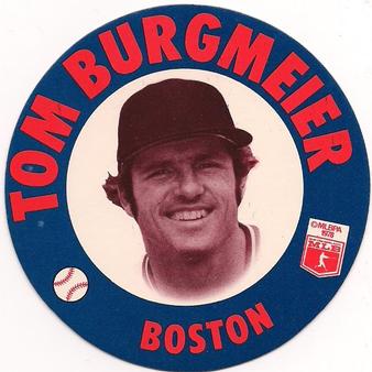 1978 Papa Gino's Discs #16 Tom Burgmeier Front