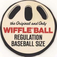 1979 Wiffle Ball Discs #NNO Ray Burris Back
