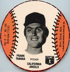 1979 Wiffle Ball Discs #NNO Frank Tanana Front
