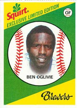 1981 Topps Squirt #3 Ben Oglivie Front