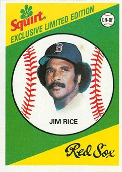 1981 Topps Squirt #7 Jim Rice Front