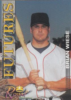 2001 Royal Rookies Futures #14 Brian Wiese Front