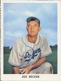 1955 Golden Stamps Brooklyn Dodgers #NNO Joe Becker Front