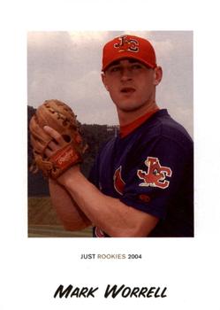 2004 Just Rookies #87 Mark Worrell Front