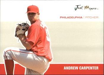 2007 Just Autographs #JA-08 Andrew Carpenter Front