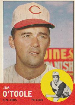 1963 Topps #70 Jim O'Toole Front