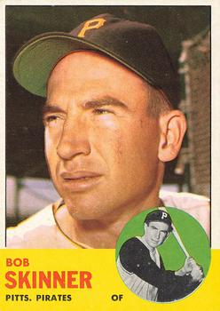1963 Topps #215 Bob Skinner Front