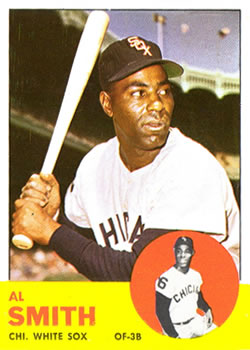 1963 Topps #16 Al Smith Front