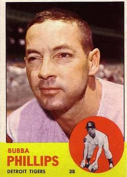 1963 Topps #177 Bubba Phillips Front