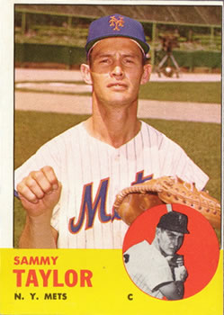 1963 Topps #273 Sammy Taylor Front