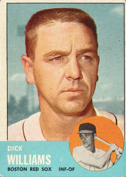1963 Topps #328 Dick Williams Front