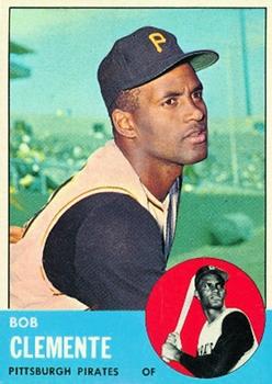 1963 Topps #540 Bob Clemente Front
