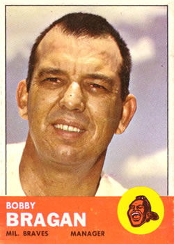 1963 Topps #73 Bobby Bragan Front