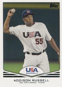 2011 Topps USA Baseball #USA-57 Addison Russell Front