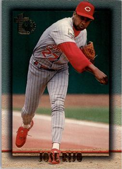 1995 Topps Embossed #26 Jose Rijo Front