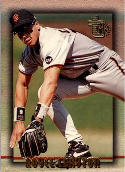 1995 Topps Embossed #31 Royce Clayton Front