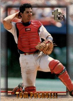 1995 Topps Embossed #56 Tom Pagnozzi Front