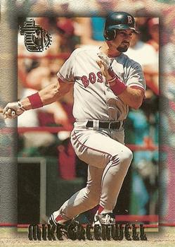 1995 Topps Embossed #64 Mike Greenwell Front