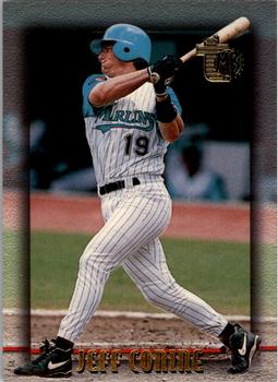 1995 Topps Embossed #86 Jeff Conine Front