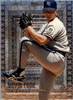 1995 Topps Embossed #98 David Cone Front