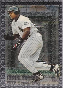 1995 Topps Embossed #100 Frank Thomas Front