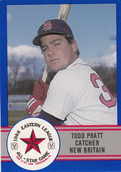1988 ProCards Eastern League All-Stars #E-22 Todd Pratt Front