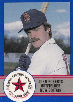 1988 ProCards Eastern League All-Stars #E-23 John Roberts Front