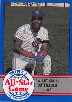 1988 ProCards Triple A All-Stars #19 Dwight Smith Front