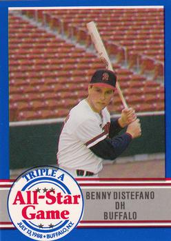 1988 ProCards Triple A All-Stars #4 Benny Distefano Front
