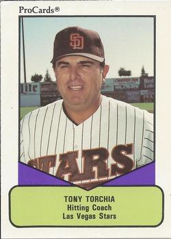 1990 ProCards AAA #27 Tony Torchia Front