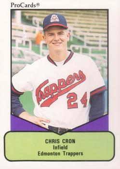 1990 ProCards AAA #99 Chris Cron Front