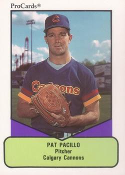 1990 ProCards AAA #114 Pat Pacillo Front