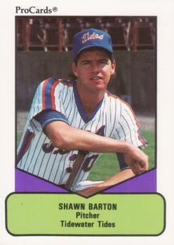 1990 ProCards AAA #265 Shawn Barton Front