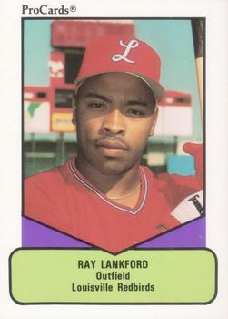 1990 ProCards AAA #530 Ray Lankford Front