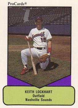 1990 ProCards AAA #559 Keith Lockhart Front