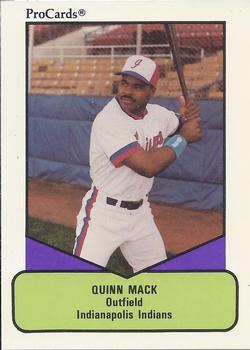 1990 ProCards AAA #582 Quinn Mack Front